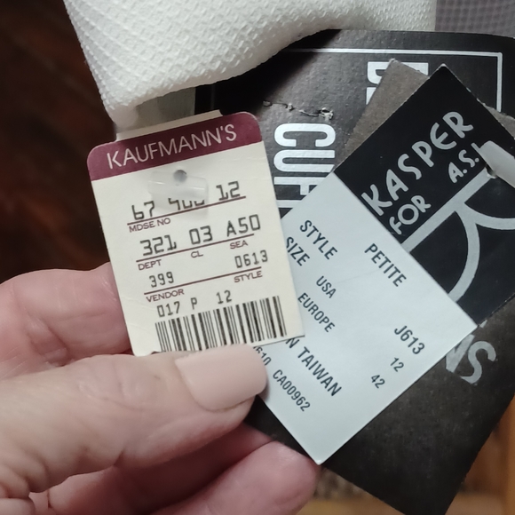 HP😍🆕️90s Y2K KASPER for Kauffmans Skirt Suit - Picture 11 of 11